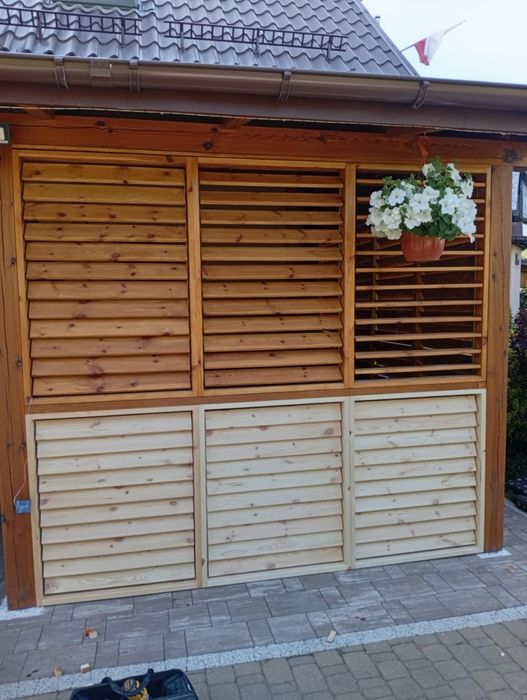 Żaluzje/meble tarasowe