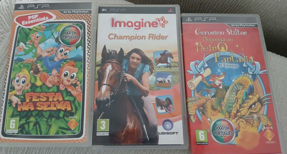 Jogos para PSP como novos