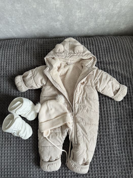 Зимовий комбінезон дитячий h&m 68 розмір