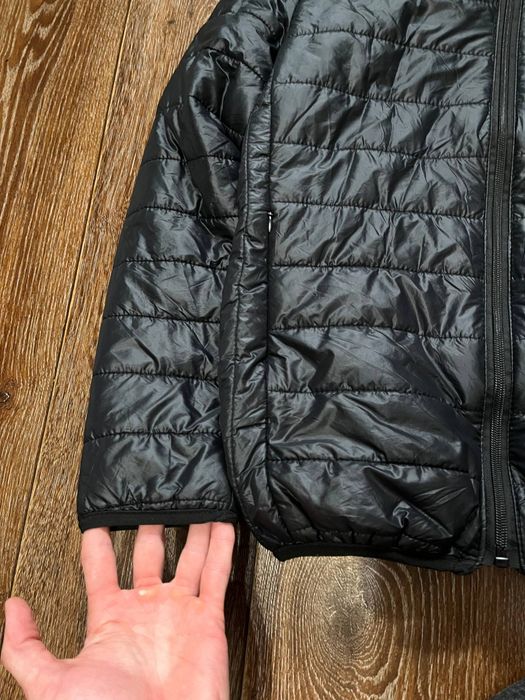 Чорний пуховик Emporio Armani EA7 luxury