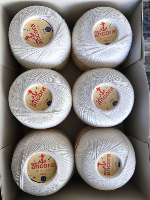Novelos linha crochet Ancora 100/200
