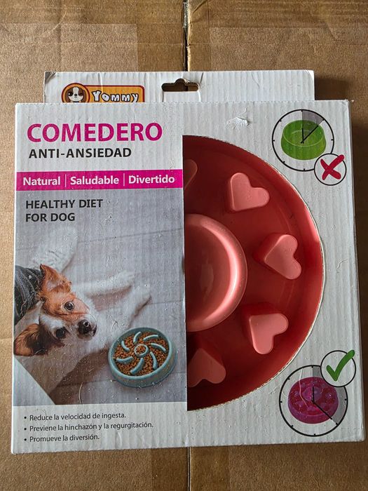 Comedouro lento - Anti ansiedade