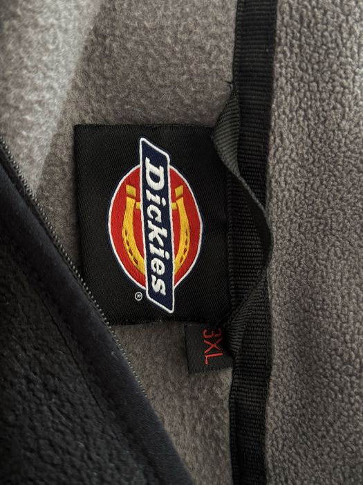 Polar Dickies XXXL plus size half zip logowany fleece super stan