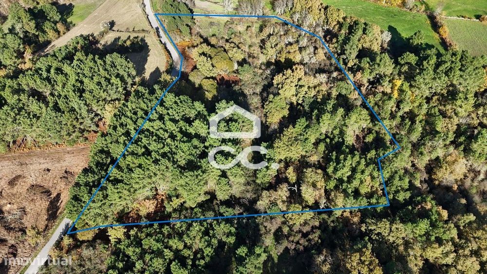 Terreno rústico com dois poço e vista privilegiada