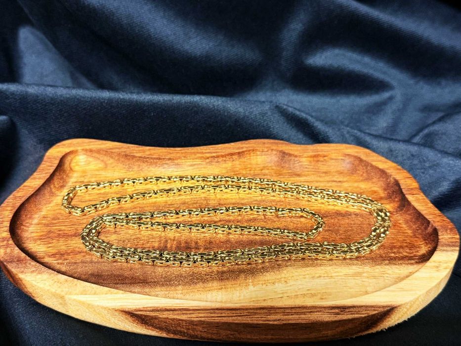 Złoty łańcuszek królewski  585 / 46,38G /80CM