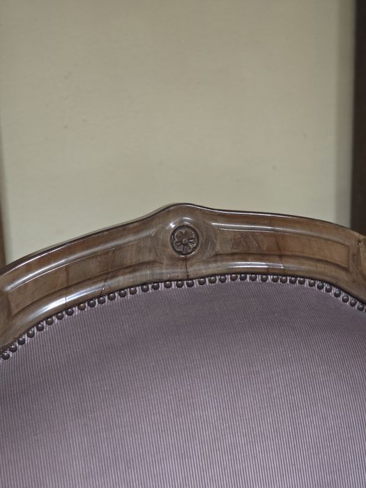 Elegancka sofa trzyosobowa Ludwik Filip