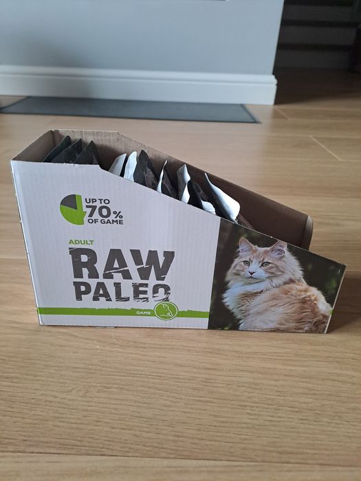 Karma dla kota Raw Paleo