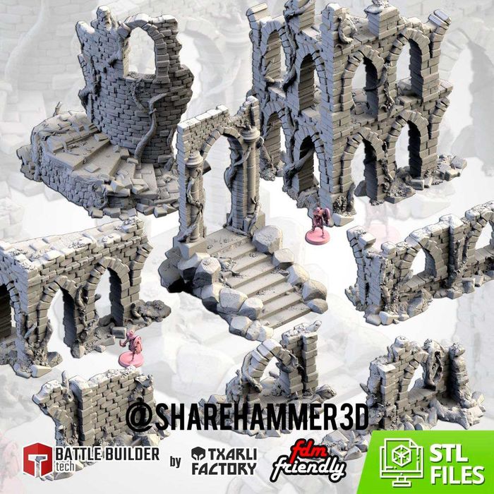 Декорация разрушенный замок Декорации для аквариума