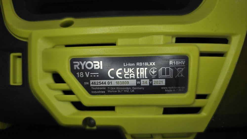 Odkurzacz Ryobi R18HV bez baterii