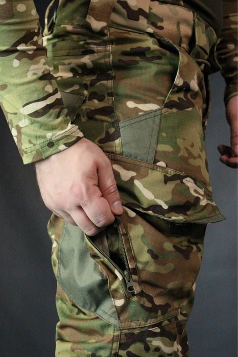 Штани мультикам ріп стоп тактичні штани мультикам ріп стоп