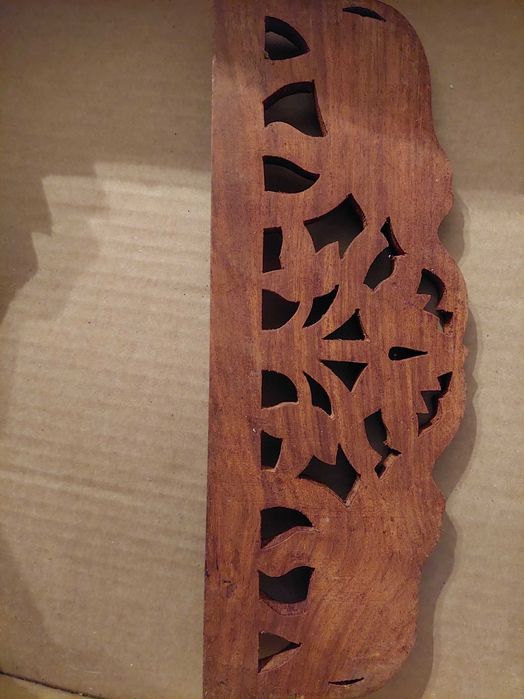 Chaveiro madeira com elefantes NOVO 3