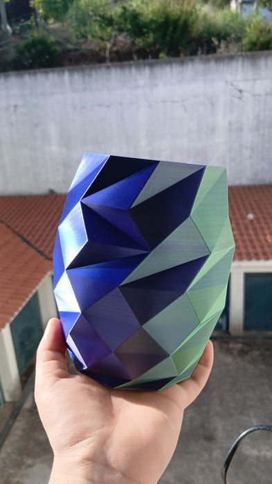 Vaso Decorativo Impresso 3D