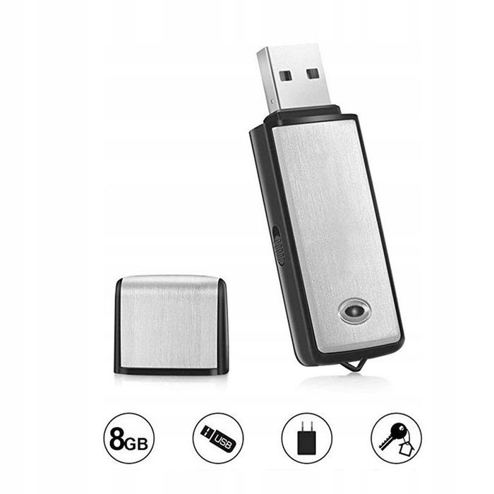 Мінідиктофон 8гб USB Flash Drive