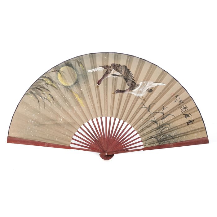 Leque chinês de grandes dimensões - 148 cm