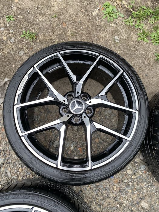 Felgi 19 cali mercedes amg opony letnie 5x112 e c s klasa