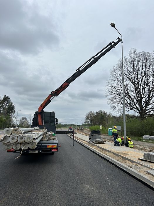 Transport HDS,uslugi dżwigowe,transport maszyn usługi HDS