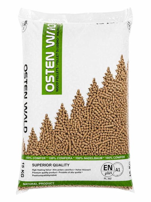 Pellet drzewny A1Certyfikowany. Pelet 6mm. DOSTAWA