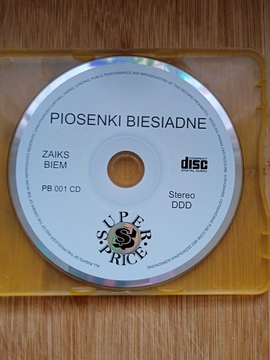 Płyty CD Audio Piosenki Biesiadne 4 CD. Reszta w opisie.