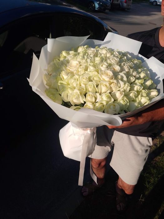 101 роза • Букет 101 троянда • Доставка квітів Київ • Доставка цветов