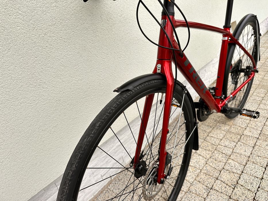 Rower TREK FX3 - szosowy, gravel, Alu-karbon, Shimano, hamulce tarczowe