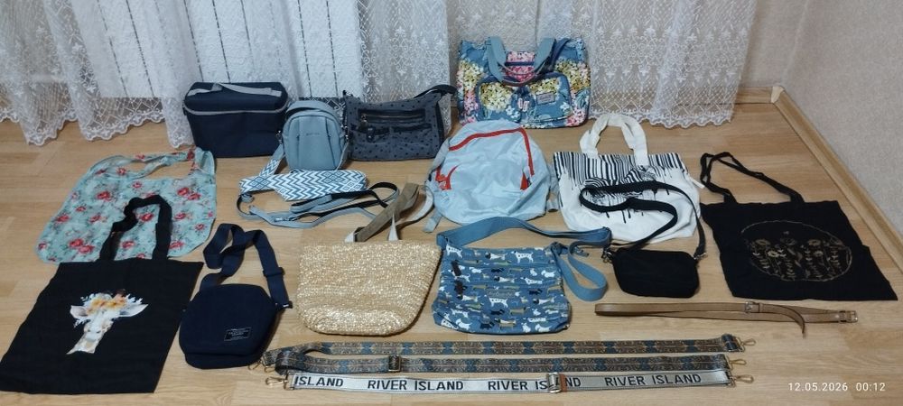 Сумки жіночі. Лот. Дуже багато.