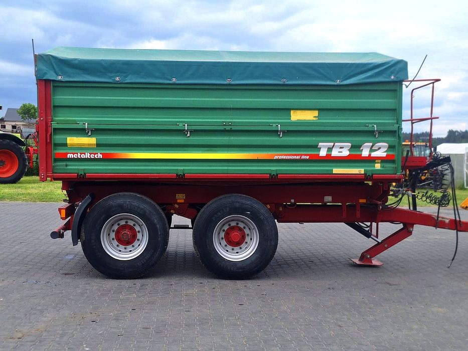 Przyczepa rolnicza 12 t Metal Tech wielton metal fach have