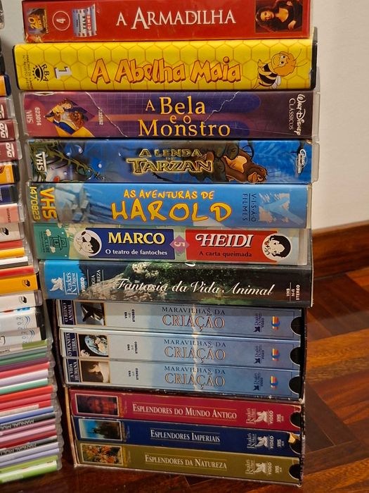 Conjunto VHS + DVD + CD
