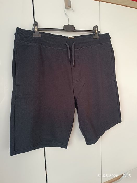 Czarne spodenki męskie George r XL casual
