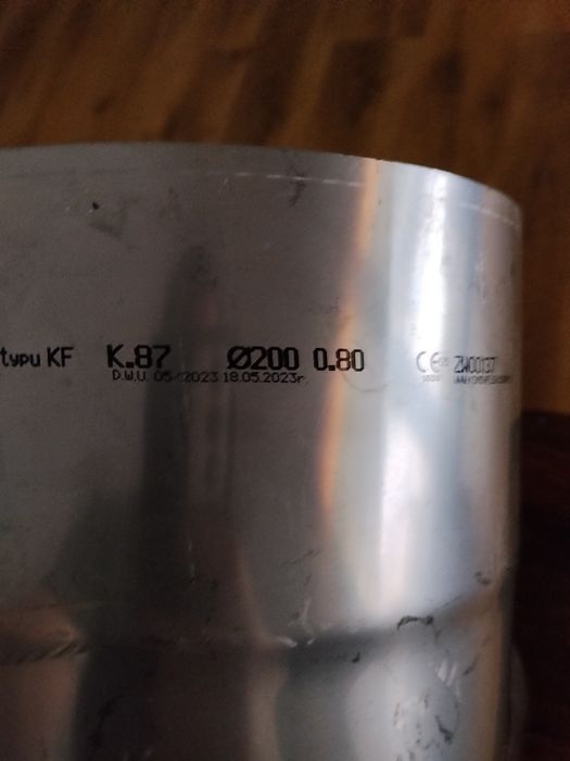 Kolanko nierdzewne fi 200