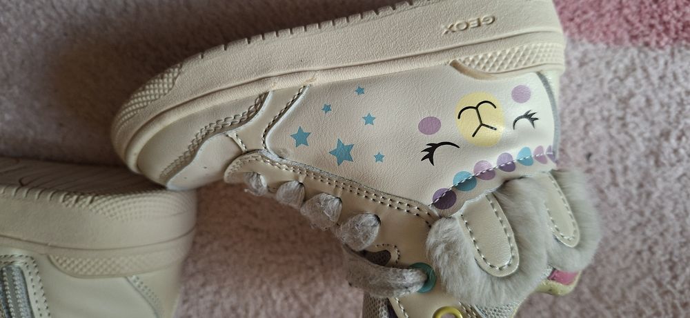 Buty dziewczęce za kostkę