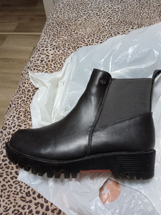 Сапоги осень очень добротный, натуральная кожа