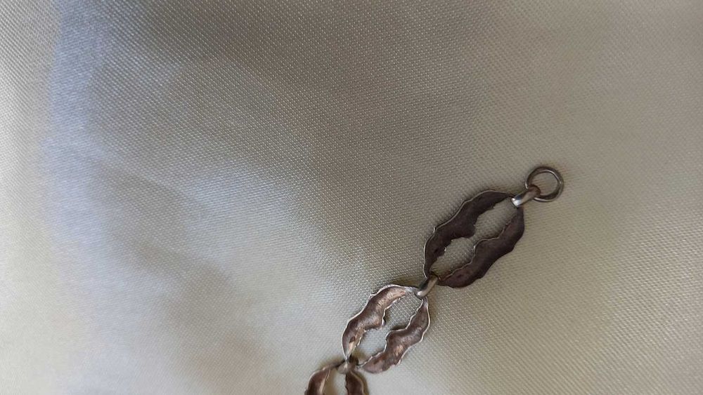 Art deco stara bransoletka srebro pr 3 antyk