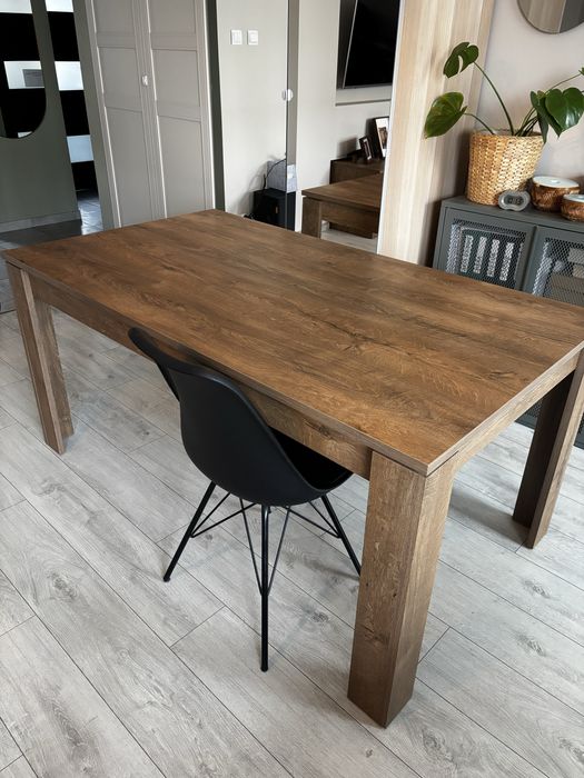 Stół jysk vedde 160x90 ciemny dąb dziki