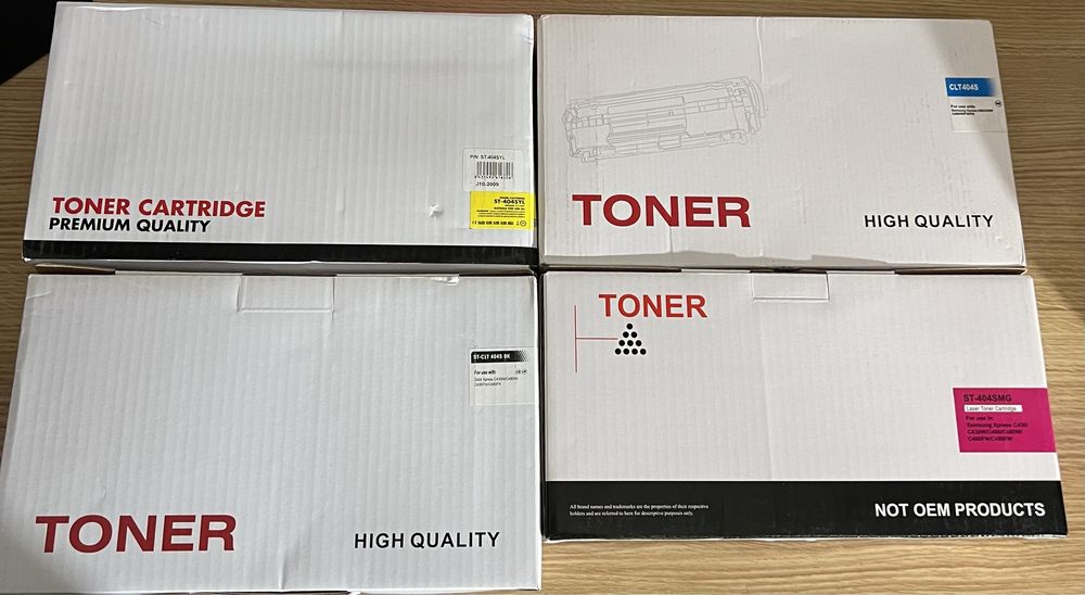 4 Compatible Toners for Samsung 404S Black + Color – New64550231208449120