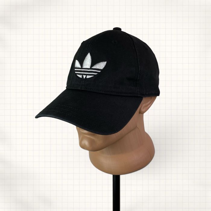 ADIDAS Trefoil Baseball Classic | Adicolor Чорна Оригінальна Кепка | Універсальний Розмір | Cap