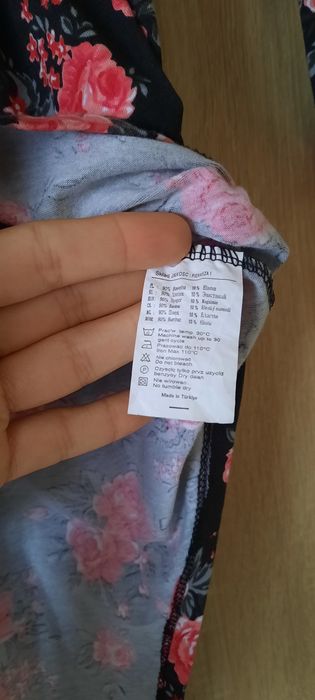 Body kwiatki, bluzka kwiaty, bluzka hiszpanka