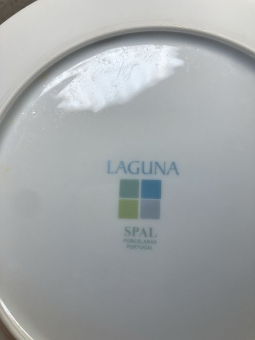 Serviço de jantar Spal azul/verde