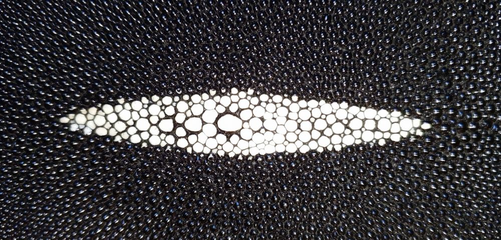 Барсетка мужская Mosart Custini из натуральной кожи морского ската.