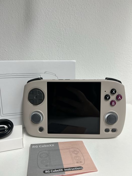 Consola Anbernic RG CubeXX Cinzenta Nova