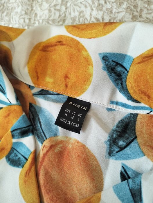 Блуза Shein з літнім принтом