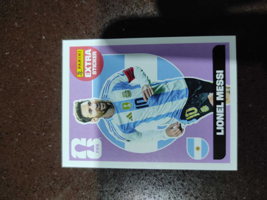 Messi cromo mundial 2026