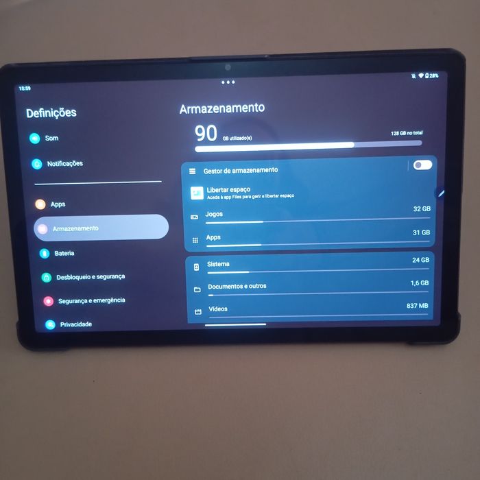 Tablet Lenovo Tab M10, Como nova