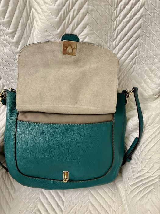 Skórzana torebka Furla