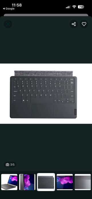 Lenovo tab p11+ klawiatura