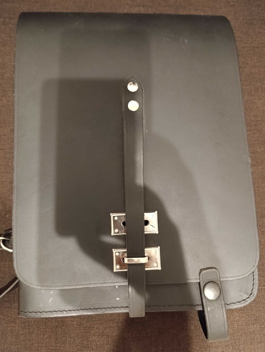 Torba oficerska wojskowa raportówka skórzana