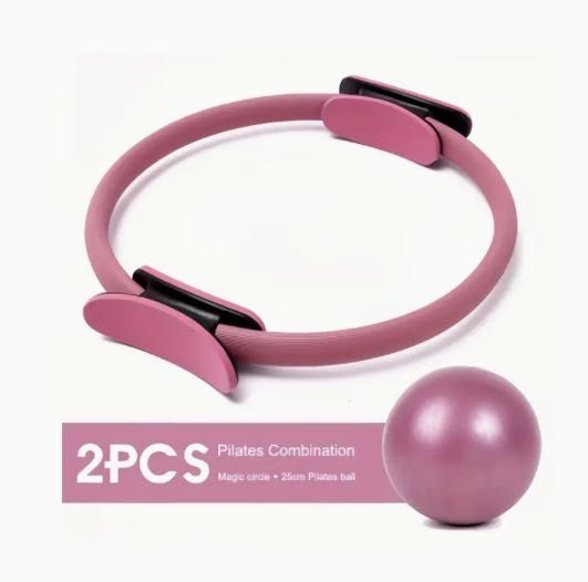 Conjunto de equipamentos para Pilates e Yoga