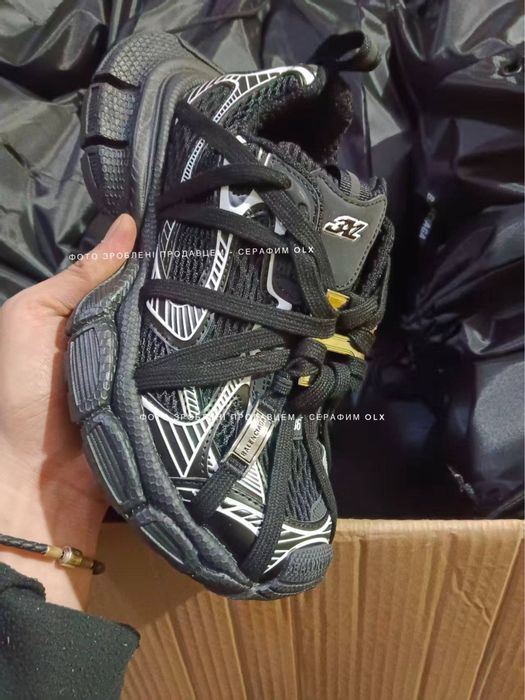 NEW 2025 Balenciaga 3XL Extreme Laces B Sneaker grey