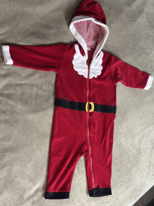 Новорічний костюм NEXT діда Мороза, Санти 12-18 місяців, 86 розмір