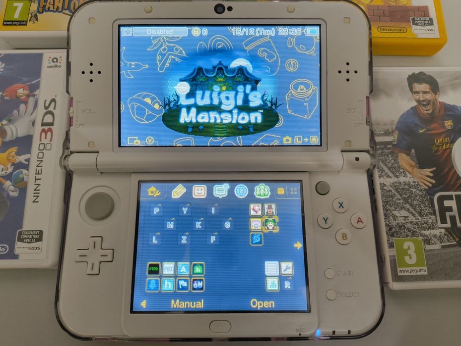 Nintendo New 3DS XL Desbloqueada + Jogos