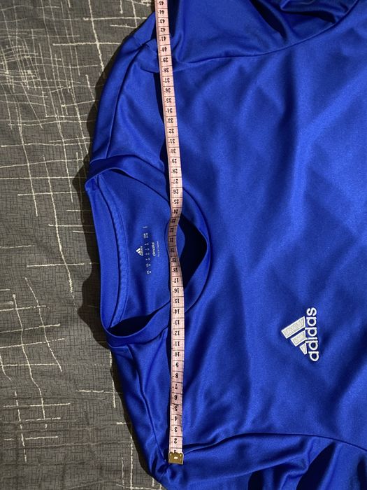Синя спортивна футболка Adidas Entrada 18 Climalite (Розмір M) оригінал